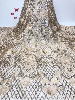 NIAI African Beaded Lace Fabric For Wedding Dress 2019 High Quality French Lace Fabric Fashion Nigerian Lace Fabrics
NIAI African Beaded Lace Fabric For Wedding Dress 2019 High Quality French Lace Fabric Fashion Nigerian Lace Fabrics