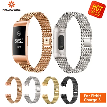 New Stainless Steel Metal Starp For Fitbit Charge 3 Band SmartWatch Accessories For Fitbit Charge 3 Wristband for Fitbit Charge3
New Stainless Steel Metal Starp For Fitbit Charge 3 Band SmartWatch Accessories For Fitbit Charge 3 Wristband for Fitbit Charge3