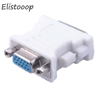 DVI to VGA Adapter 24+5 Pin DVI Video Converter Male to Female Adapter for PC laptop HDTV LCD DVD Computer Projector
DVI to VGA Adapter 24+5 Pin DVI Video Converter Male to Female Adapter for PC laptop HDTV LCD DVD Computer Projector