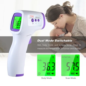 carevas Digital Infrared Forehead Thermometer LCD IR Thermometer Handheld Non-contact IR Infrared Thermometer Temperature Meter
carevas Digital Infrared Forehead Thermometer LCD IR Thermometer Handheld Non-contact IR Infrared Thermometer Temperature Meter