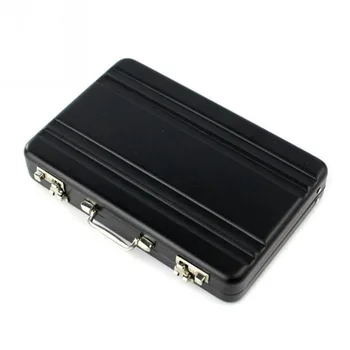 Aluminum Storage Box Business ID Credit Card Holder Mini Suitcase Case Organizer 9.6 * 6.5 * 1.6 Cm Business Card Box
Aluminum Storage Box Business ID Credit Card Holder Mini Suitcase Case Organizer 9.6 * 6.5 * 1.6 Cm Business Card Box