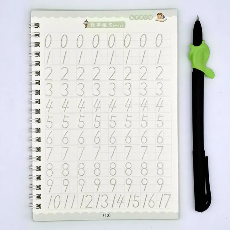 3 Books Learning Numbers In English Art Book Baby Kids Book For Calligraphy Writing Kids Lettering Toy Copybook
3 Books Learning Numbers In English Art Book Baby Kids Book For Calligraphy Writing Kids Lettering Toy Copybook