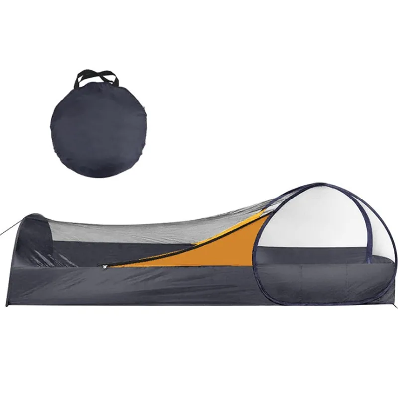 Ultra-light single-person automatic pop-up camping tent, anti-mosquito sleep tent No need to install 2 seconds pop-up 
Ultra-light single-person automatic pop-up camping tent, anti-mosquito sleep tent No need to install 2 seconds pop-up