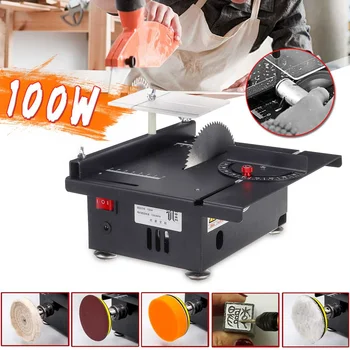 Mini Electric Table Saw Woodworking Bench Saw Grinder Handmade Hobby Model Crafts Cutting Tool with Power Circular Saw Blade
Mini Electric Table Saw Woodworking Bench Saw Grinder Handmade Hobby Model Crafts Cutting Tool with Power Circular Saw Blade
