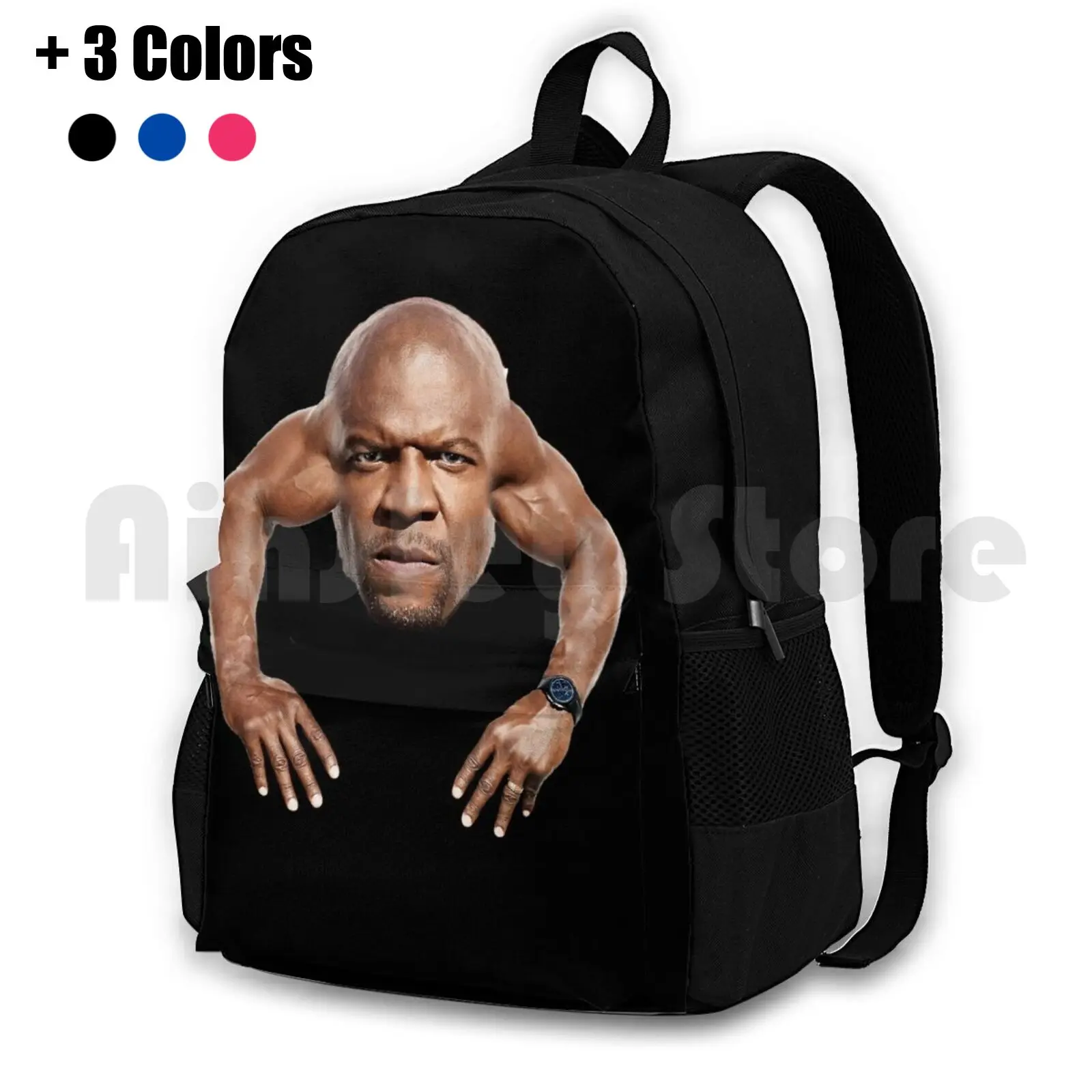 

Terry Crews Meme Arms Outdoor Hiking Backpack Riding Climbing Sports Bag Terry Crews American Actor Comedian Activist Artist