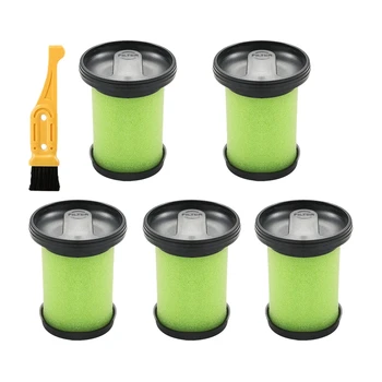 5 Packs Washable Dirt Bin Stick Filter Replacement Kit for Gtech AirRam Short MK2 K9 Cordless Vacuum Cleaner Filters
5 Packs Washable Dirt Bin Stick Filter Replacement Kit for Gtech AirRam Short MK2 K9 Cordless Vacuum Cleaner Filters
