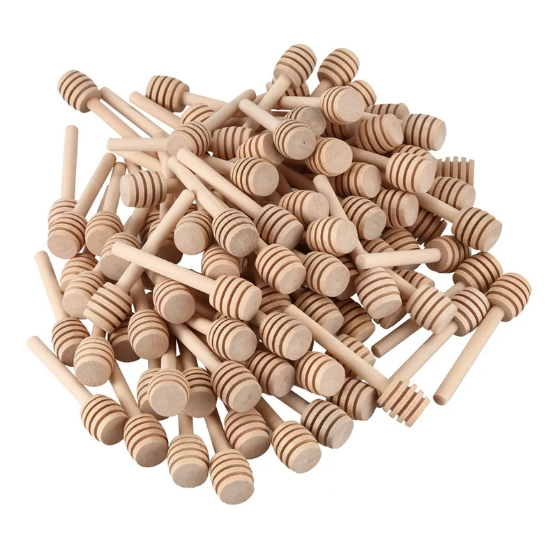 EASY-100 Pack Of Mini 3 Inch Wood Honey Dipper Sticks, Individually Wrapped, Server For Honey Jar Dispense Drizzle Honey, Weddin
EASY-100 Pack Of Mini 3 Inch Wood Honey Dipper Sticks, Individually Wrapped, Server For Honey Jar Dispense Drizzle Honey, Weddin
