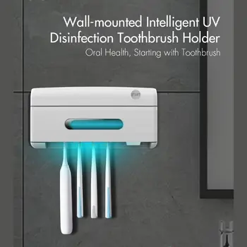X12 Home Wall-mounted UV Toothbrush Sterilizer Holder Portable Ultraviolet Disinfection Box USB Charging Cleaner
X12 Home Wall-mounted UV Toothbrush Sterilizer Holder Portable Ultraviolet Disinfection Box USB Charging Cleaner
