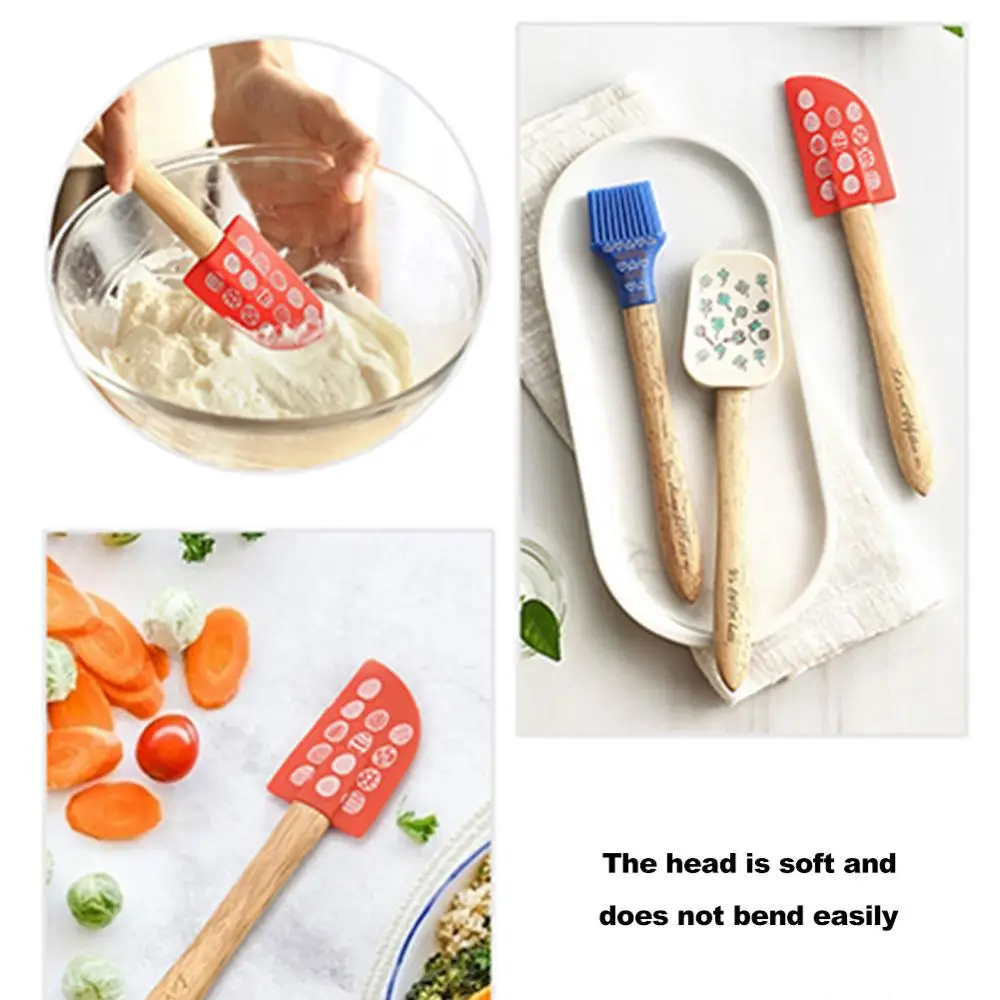 3PCS Silicone Baking Kitchen Cooking Utensils Butter Spatula Butter Scraper Oil Brush Spatula Cake Cream Baking Tool
3PCS Silicone Baking Kitchen Cooking Utensils Butter Spatula Butter Scraper Oil Brush Spatula Cake Cream Baking Tool