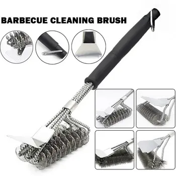 Grill Brush and Scraper, Best BBQ Cleaner, Perfect Tools for All Grill Types, Including Weber, Ideal Barbecue Accessories
Grill Brush and Scraper, Best BBQ Cleaner, Perfect Tools for All Grill Types, Including Weber, Ideal Barbecue Accessories