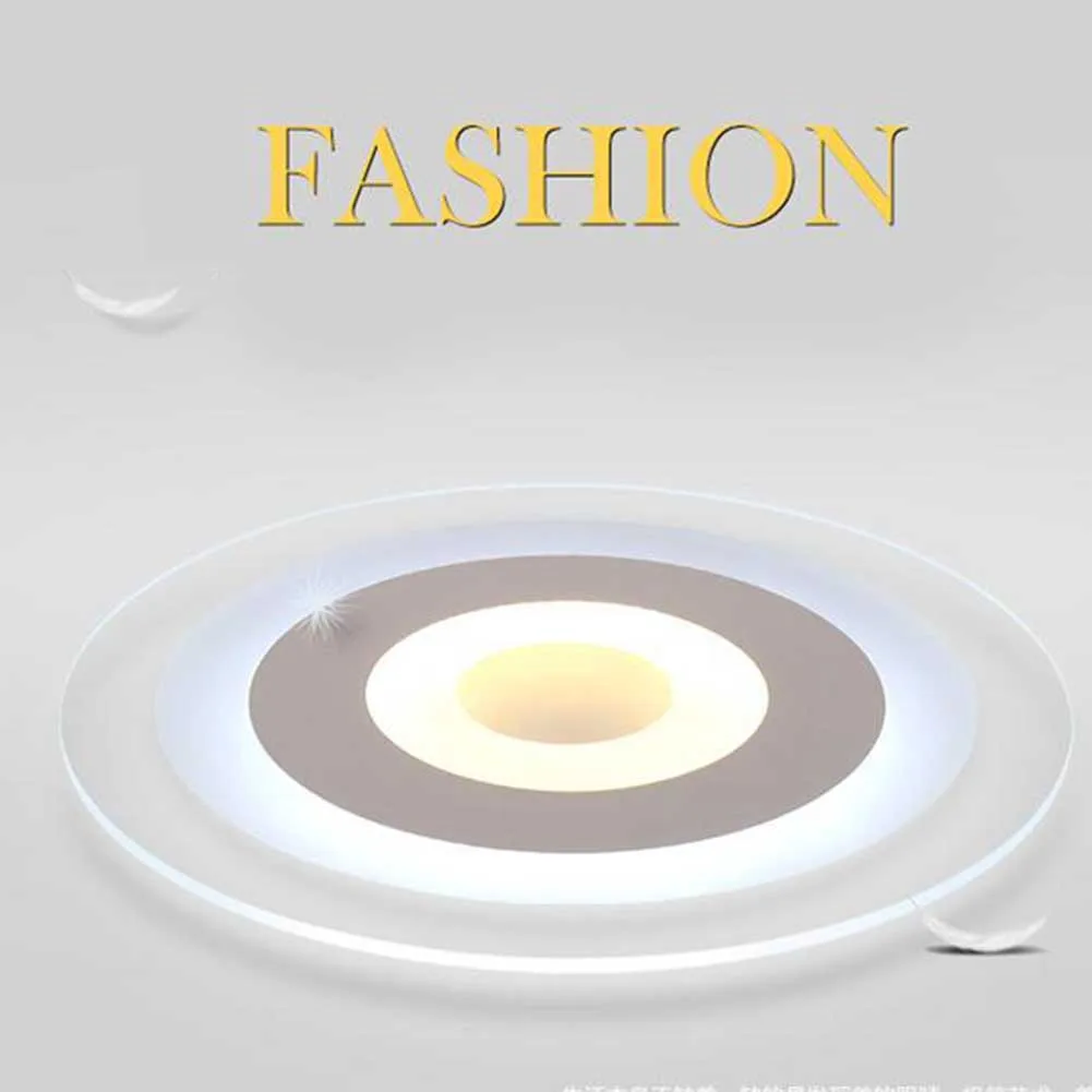 

Round Bedroom Ultrathin Living Room WIFI Stepless Dimming Acrylic Modern Lamp 200mm Home Decor Led Night Fashion Ceiling Light