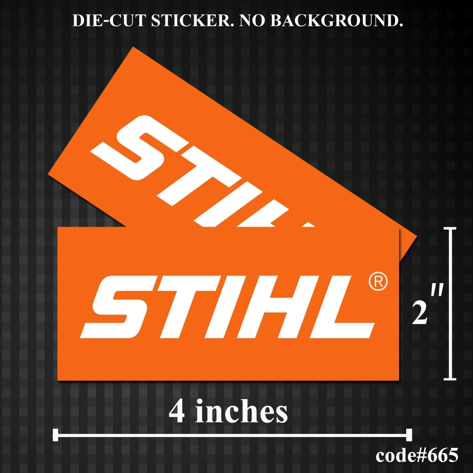 Виниловая наклейка для x2 2x4 "STIHL с забавным логотипом JDM Window приспособление