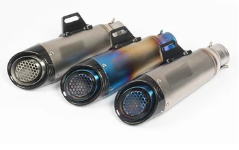 51mm 60mm Motorcycle Motorbike Exhaust Pipe Silencer For KTM ATV Z750 Z800 Z1000 NINJA250 CBR CRF230 gproject
51mm 60mm Motorcycle Motorbike Exhaust Pipe Silencer For KTM ATV Z750 Z800 Z1000 NINJA250 CBR CRF230 gproject