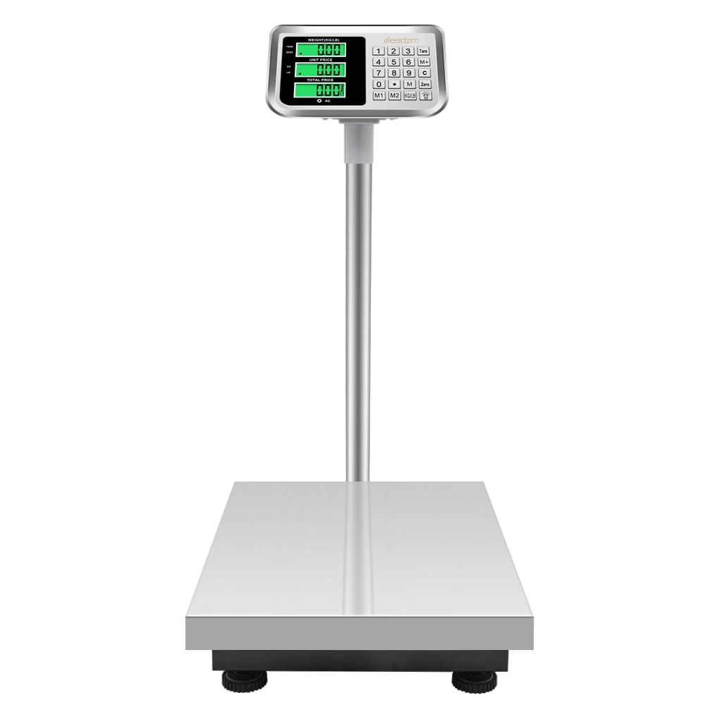 660lbs Smart Weigh Digital Heavy Duty Shipping and Postal Scale,Floor Platform Scale,High-Definition Display Screen
660lbs Smart Weigh Digital Heavy Duty Shipping and Postal Scale,Floor Platform Scale,High-Definition Display Screen