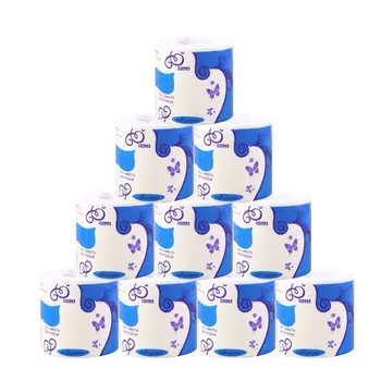 10 Rolls Toilet Paper No Fluorescent Agent Ultra Soft Stronge 3-Ply Sheets Safe Bath Tissue for Home Kitchen
10 Rolls Toilet Paper No Fluorescent Agent Ultra Soft Stronge 3-Ply Sheets Safe Bath Tissue for Home Kitchen