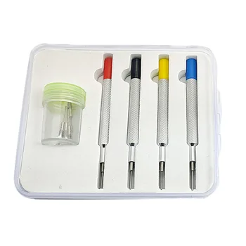 4pcs Watch Repair Tools Aluminum Alloy Handle Watch Band Spring Bars Strap ReplaceLink Pins
4pcs Watch Repair Tools Aluminum Alloy Handle Watch Band Spring Bars Strap ReplaceLink Pins