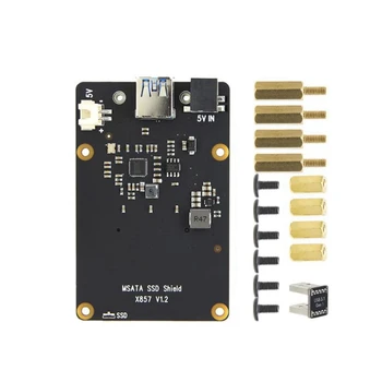 Suitable for Raspberry Pi 4Th Generation B Type X857 V1.2 MSATA SSD Expansion Board Storage Module
Suitable for Raspberry Pi 4Th Generation B Type X857 V1.2 MSATA SSD Expansion Board Storage Module