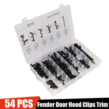 54pcs Car Clips Wiring Harness Wire Loom Routing Clips Assortment Convoluted Conduit Replacement Accessories
54pcs Car Clips Wiring Harness Wire Loom Routing Clips Assortment Convoluted Conduit Replacement Accessories