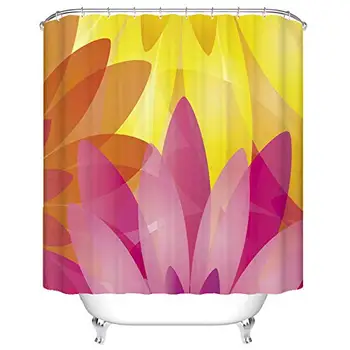 Bath Curtain Set, Multicolored Floral Background, Shower Curtain Art Bathroom Decor, Fabric Bathroom Set with Hooks, 66W X 72L
Bath Curtain Set, Multicolored Floral Background, Shower Curtain Art Bathroom Decor, Fabric Bathroom Set with Hooks, 66W X 72L