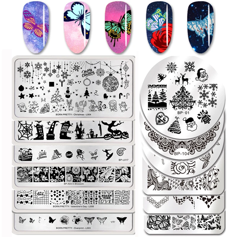 BORN PRETTY Stamping Plate Stainless Steel Nail Art Template Flower Leaf Love Pattern Printing Plate Stencil for Stamping Gel
BORN PRETTY Stamping Plate Stainless Steel Nail Art Template Flower Leaf Love Pattern Printing Plate Stencil for Stamping Gel