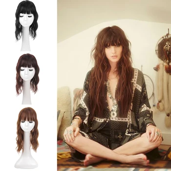 DIANQI Natural Wavy Hair Extension Clip High Temperature Synthetic Wig Clip Easy With Wear Female Wigs
DIANQI Natural Wavy Hair Extension Clip High Temperature Synthetic Wig Clip Easy With Wear Female Wigs