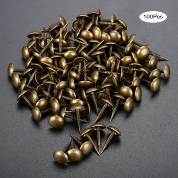 DRELD 100Pcs Antique Upholstery Nail Jewelry Wood Box Sofa Furniture Tack Stud Pushpin Doornail Furniture Home Decor 8*15mm 
DRELD 100Pcs Antique Upholstery Nail Jewelry Wood Box Sofa Furniture Tack Stud Pushpin Doornail Furniture Home Decor 8*15mm