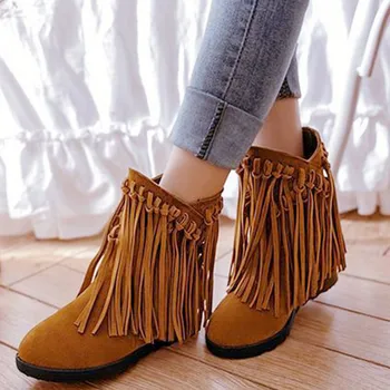 For Dropship Wholesale On Sale Big Size 43 Vintage Slip On Fall Winter Shoes Women Slip On Fringes Boots Female
For Dropship Wholesale On Sale Big Size 43 Vintage Slip On Fall Winter Shoes Women Slip On Fringes Boots Female