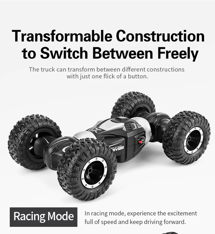 Hipac JJRC Q70 RC Car Off Road Buggy Radio Control 2.4GHz 4WD High Speed Climbing RC Car for Children Toys Twist- Desert Drift