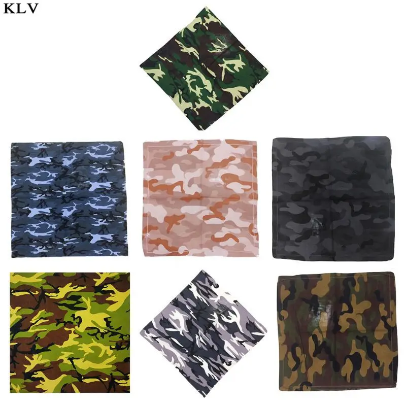 Unisex Camouflage Print Cotton Bandanas Military Tactical Headwrap Outdoor Jungle Wristband Sports Cycling Square Scarf Headwear
Unisex Camouflage Print Cotton Bandanas Military Tactical Headwrap Outdoor Jungle Wristband Sports Cycling Square Scarf Headwear