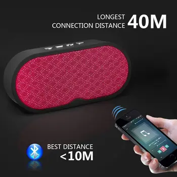 Upgraded version F3 Fabric Bluetooth Bass Speaker, New Mini TF FM Radio Box, Multi-function Subwoofer Wireless Speaker
Upgraded version F3 Fabric Bluetooth Bass Speaker, New Mini TF FM Radio Box, Multi-function Subwoofer Wireless Speaker
