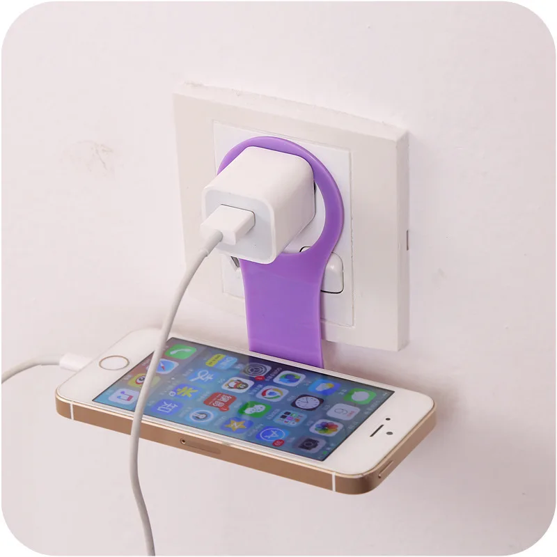 Folding Mobile Phone Wall Charger Adapter Charging Holder Hanging Support Charge Hanger Rack Shelf Cell Phone hook Stand Bracket
Folding Mobile Phone Wall Charger Adapter Charging Holder Hanging Support Charge Hanger Rack Shelf Cell Phone hook Stand Bracket