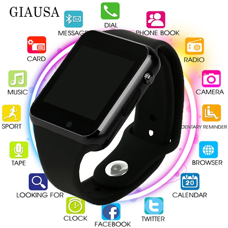 Smartwatch A1 for Android Phones Support SIM TF Card Call Smart Watch A1 Receive Information Photography Pedometer Economic Gift
Smartwatch A1 for Android Phones Support SIM TF Card Call Smart Watch A1 Receive Information Photography Pedometer Economic Gift