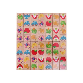 28PCS Funny Wooden Creative Domino Blocks Educational Toys Building Blocks for Decompression Early Learning Playing
28PCS Funny Wooden Creative Domino Blocks Educational Toys Building Blocks for Decompression Early Learning Playing