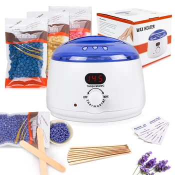 Wax Machine Set Hair Removal Waxing Kit 500CC Wax Warmer Melter Machine Epilator Depilation Calentador de cera chauffe cire 
Wax Machine Set Hair Removal Waxing Kit 500CC Wax Warmer Melter Machine Epilator Depilation Calentador de cera chauffe cire