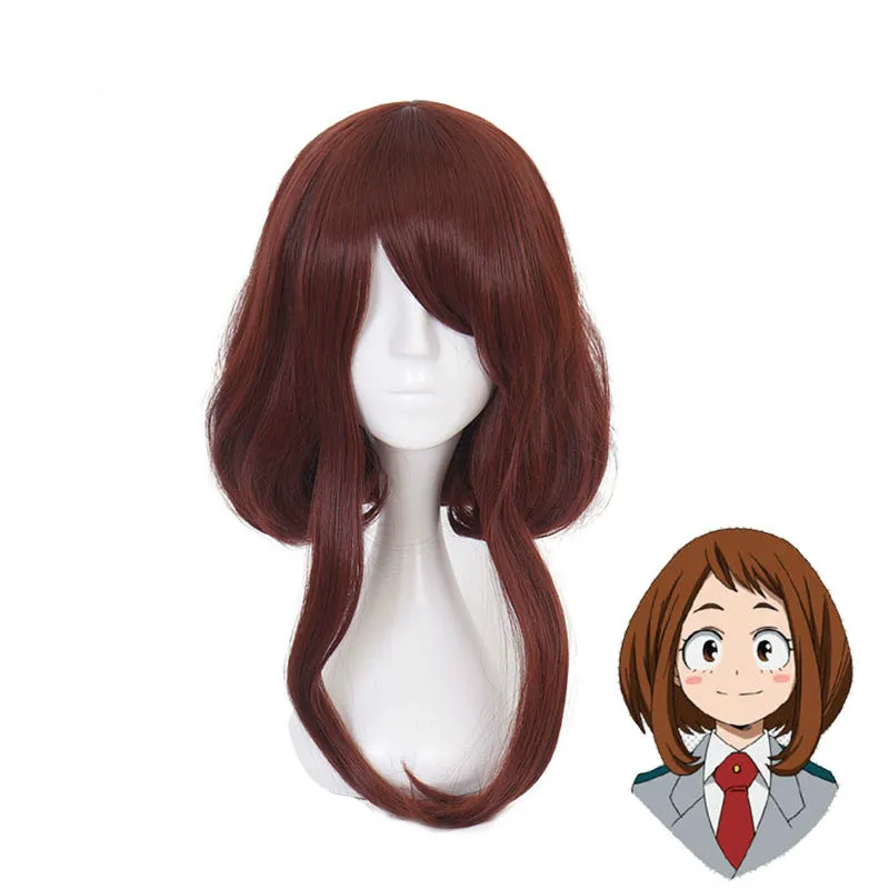 Anime My Hero Academia Boku no Hiro Akademia Uraraka Ochako Short Brown Bobo Heat Resistant Cosplay Costume Wig + Free Wig Cap
Anime My Hero Academia Boku no Hiro Akademia Uraraka Ochako Short Brown Bobo Heat Resistant Cosplay Costume Wig + Free Wig Cap