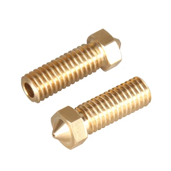 3D Printer Nozzle 1.75mm Extruder Large Flow Nozzle M6 Threaded 3D Printer Parts,0.4mm/0.6mm/0.8mm/1mm/1.2mm
3D Printer Nozzle 1.75mm Extruder Large Flow Nozzle M6 Threaded 3D Printer Parts,0.4mm/0.6mm/0.8mm/1mm/1.2mm