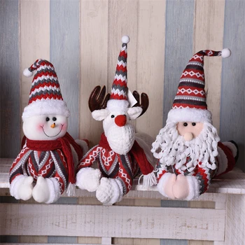 Christmas Santa Claus Snowman Dolls christmas decorations for home Recumbent Christmas Figures New Year adornos de navidad
Christmas Santa Claus Snowman Dolls christmas decorations for home Recumbent Christmas Figures New Year adornos de navidad