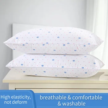 100% Breathable Pillows With Three-dimensional High-Elastic Cotton Filler Hotel Pillows Washable&No Deform Pillows For Sleeping
100% Breathable Pillows With Three-dimensional High-Elastic Cotton Filler Hotel Pillows Washable&No Deform Pillows For Sleeping
