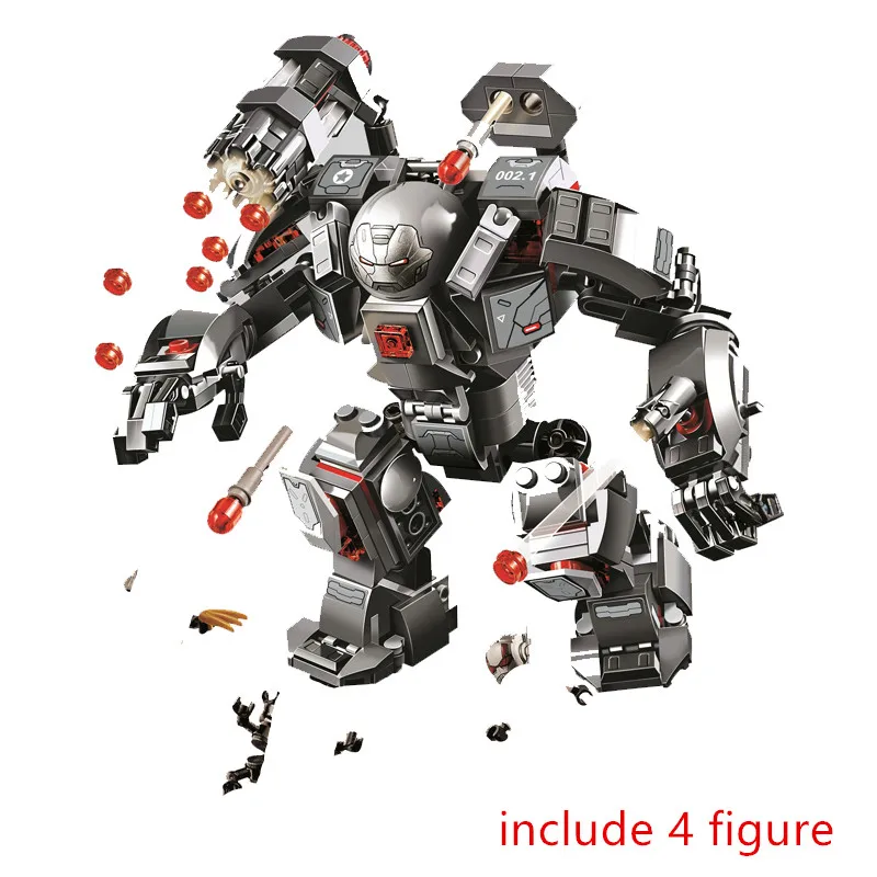Avengers Endgame War Machine Buster Building Blocks Kit Bricks Marvel Classic Movie Model Kids Toys For Children Gift | Игрушки и хобби