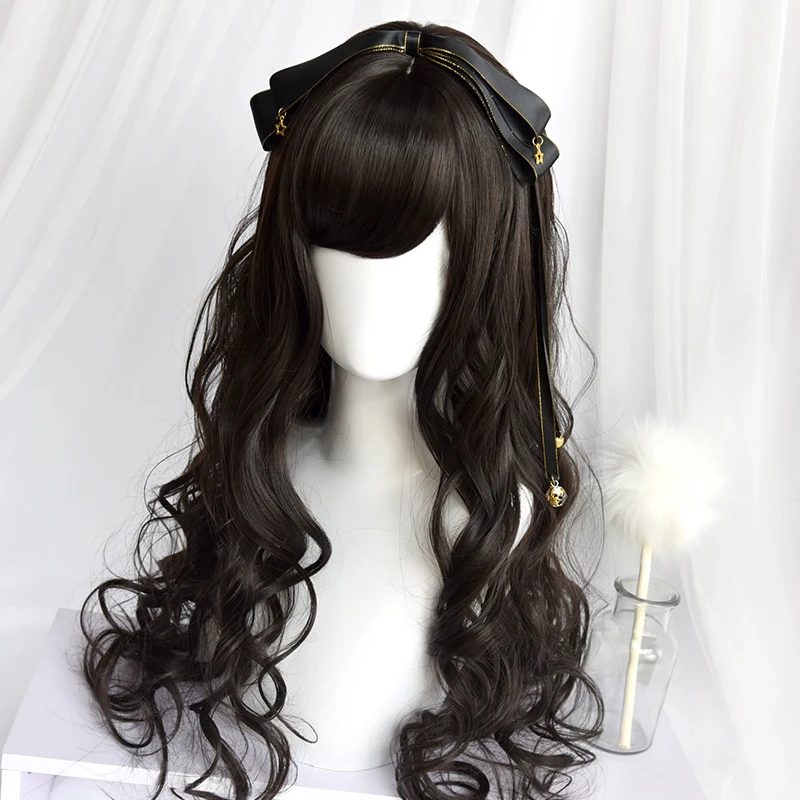 Lolita Daily Cosplay Wigs Heat Resistant Fiber Synthetic Hair Colorful Long Loose Wave Kinky Wave Curly Hair+free hair cap
Lolita Daily Cosplay Wigs Heat Resistant Fiber Synthetic Hair Colorful Long Loose Wave Kinky Wave Curly Hair+free hair cap