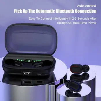 JS2 TWS Wireless Bluetooth 5.0 Stereo Digital Display Earphone Earbuds Headphone smart-touch function compact Wireless Earphones
JS2 TWS Wireless Bluetooth 5.0 Stereo Digital Display Earphone Earbuds Headphone smart-touch function compact Wireless Earphones