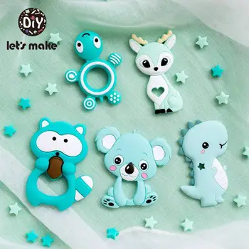 Let's Make 5pc/set Baby Silicone Teether Charms Diy Toys For Pacifier Chain With Crib Mobile Bed Hanging Rattle Baby Teether
Let's Make 5pc/set Baby Silicone Teether Charms Diy Toys For Pacifier Chain With Crib Mobile Bed Hanging Rattle Baby Teether
