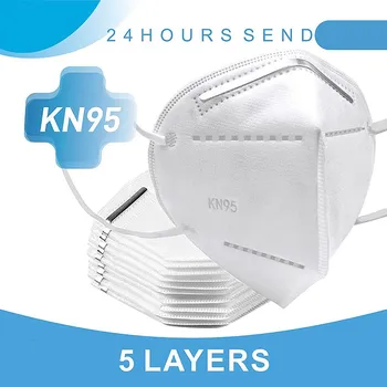 60PCS KN95 Mask White Respirator Protective Dustproof facial mask 5 Layer Protection Anti-fog pollution mask Mascarilla in stock
60PCS KN95 Mask White Respirator Protective Dustproof facial mask 5 Layer Protection Anti-fog pollution mask Mascarilla in stock