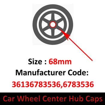 68mm Car Wheel Center Caps Hub Rim For BMW 1 E87 F20 3 E46 E90 5 E39 E60 F10 E63 F12 E65 F01 X1 E84 X3 E83 X5 E70 X7 Badge Cover
68mm Car Wheel Center Caps Hub Rim For BMW 1 E87 F20 3 E46 E90 5 E39 E60 F10 E63 F12 E65 F01 X1 E84 X3 E83 X5 E70 X7 Badge Cover