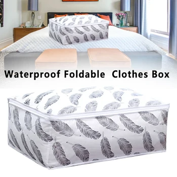 Storage Bag Blanket Sweaters Bed Quilt Floral Print Waterproof Foldable Box PEVA Travel Clothes Transparent Thickened Closet
Storage Bag Blanket Sweaters Bed Quilt Floral Print Waterproof Foldable Box PEVA Travel Clothes Transparent Thickened Closet