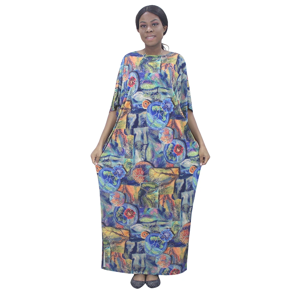 2020 Latest African Dresses For Women Dashiki Round Collar Silk quality cold soft Dress
2020 Latest African Dresses For Women Dashiki Round Collar Silk quality cold soft Dress