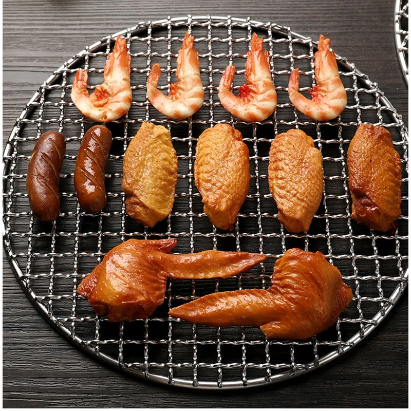 new material high quality stainless steel grill barbecue mesh round bbq net kitchen barbecue tool use for home or outside party
new material high quality stainless steel grill barbecue mesh round bbq net kitchen barbecue tool use for home or outside party