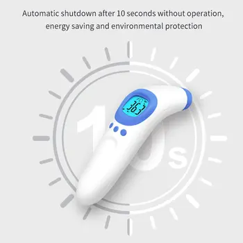 Digital Display Smart Non-contact Digital Thermometer Forehead Thermometer Infrared Thermometer Convenient
Digital Display Smart Non-contact Digital Thermometer Forehead Thermometer Infrared Thermometer Convenient