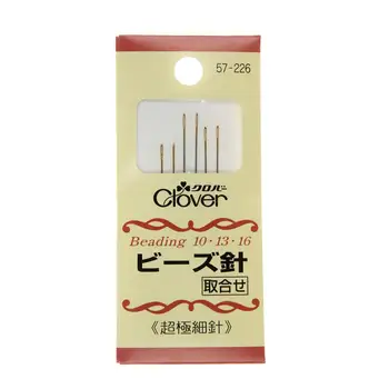 Beads, embroidery needles, sets, fine, Clover 57-226, imported from Japan, patchwork, hand tools, DIY fabrics
Beads, embroidery needles, sets, fine, Clover 57-226, imported from Japan, patchwork, hand tools, DIY fabrics