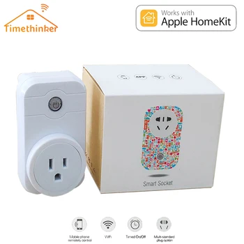 Original Smart WIFI Socket APP Remote Control for Apple Homekit ABS Fireproof Wireless Control on/off US UK AU EU Standard
Original Smart WIFI Socket APP Remote Control for Apple Homekit ABS Fireproof Wireless Control on/off US UK AU EU Standard
